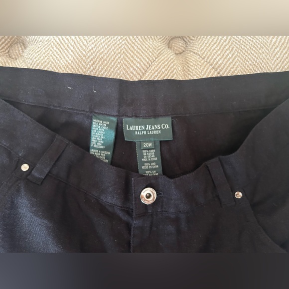 Ralph Lauren Linen Pants 20W - Picture 4 of 5